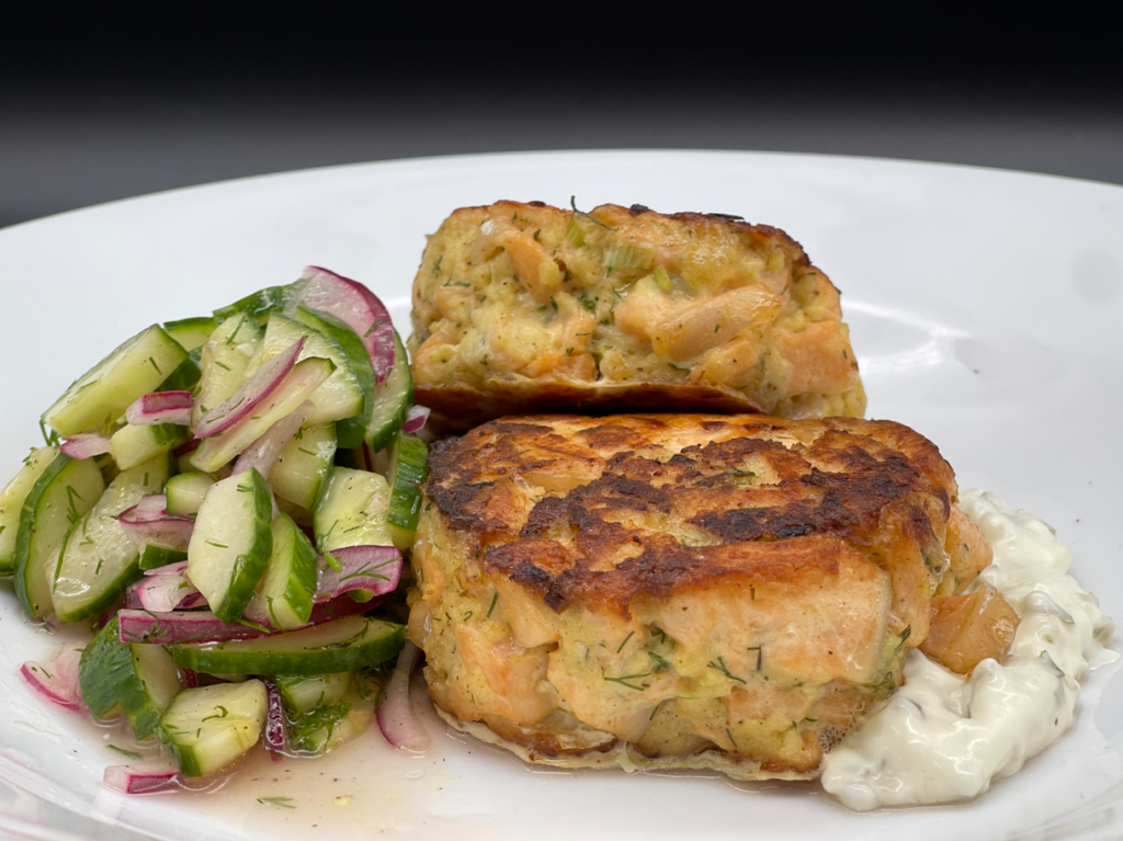 Wild Salmon Cakes Chef Supreme