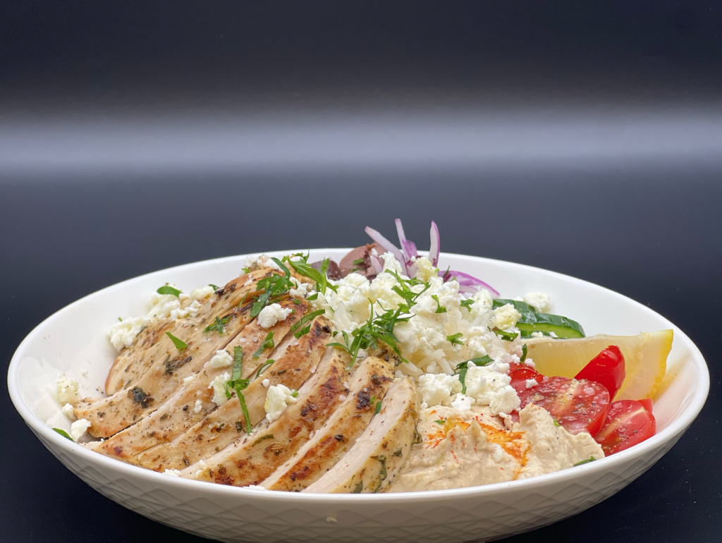 Mediterranean Chicken Rice Bowl Chef Supreme